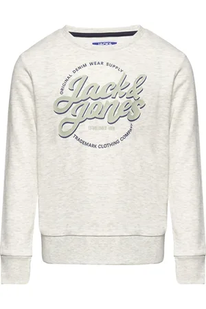 JACK & JONES Jjminds Sweat Crew Neck Jnr Grey Jack & J S