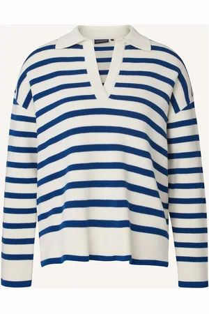 Lexington Peyton Full Milano Knitted Sweater Blue