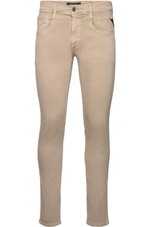 Replay Anbass Trousers Slim Hyperflex Colour Xlite Beige