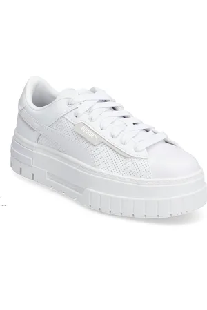 PUMA Mayze Crashed Lthr Wns White