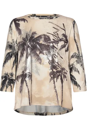 Gerry Weber T-Shirt 3/4 Sleeve Cream