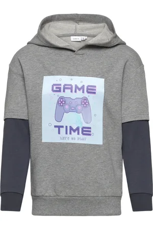NAME IT Nmmbalrok Sweat Unb Wh Grey