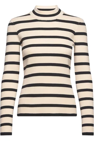 Minus Msmaluma High Neck Knit Pullover Cream