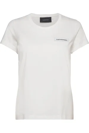 Peak Performance W Logo Tee White