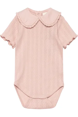 EN FANT Body Ss Pointelle Pink