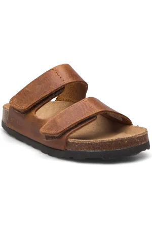 EN FANT Sandal Nubuck Leather Brown