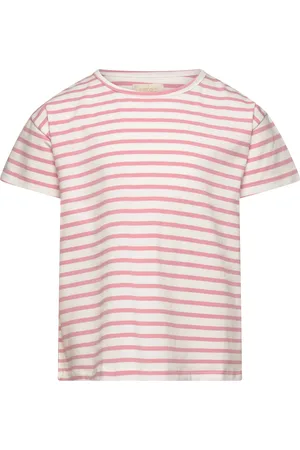 Creamie T-Shirt Ss Stripe Pink