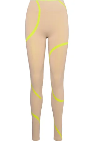 MOONCHILD YOGA WEAR Loud Logo Legging Beige