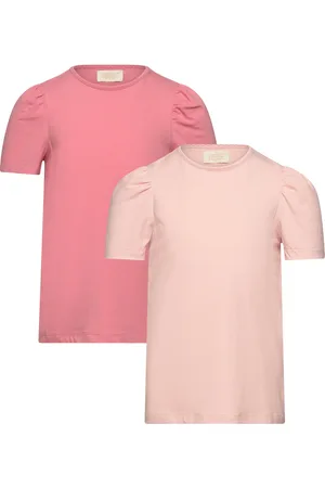 Creamie T-Shirt Ss 2-Pack Pink