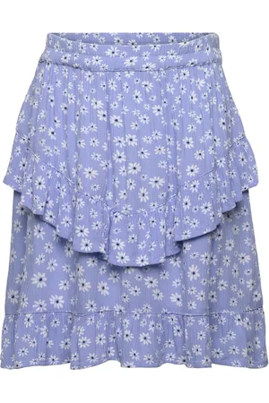 Creamie Skirt Flower Blue