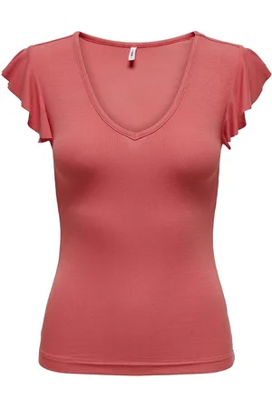 ONLY Onlbelia Cap Sleeve Top Jrs Noos Pink