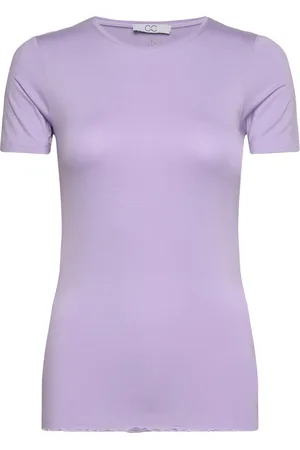 Coster Copenhagen Cc Heart Sofia Short Sleeve Blouse Purple