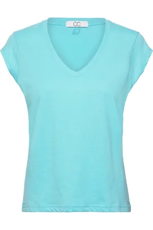 Coster Copenhagen Cc Heart Basic V-Neck T-Shirt Blue