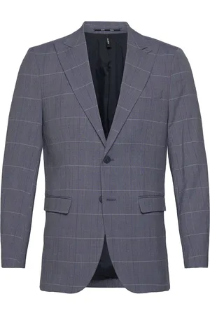 SELECTED Slhslim-Liam Blue Check Blz Flex Blue