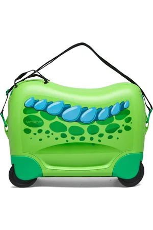 Samsonite Dream2Go Ride-On Suitecase Tiger. T Green