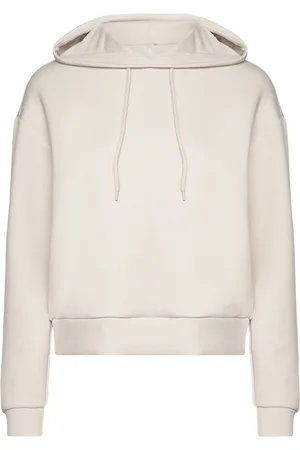 ONLY Onplounge Ls Hood Sweat - Noos Beige