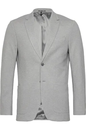 SELECTED Slhslim-Delon Jersey Blz Flex Noos Grey