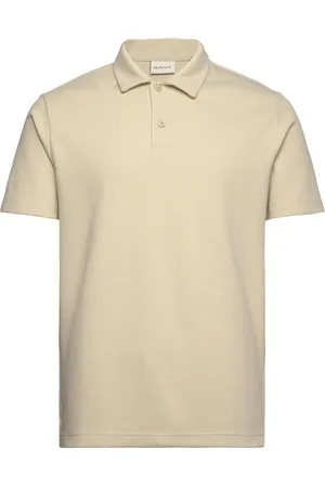 GANT Waffle Texture Ss-Pique Beige