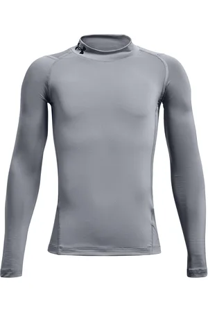 Under Armour Ua Hg Armour Mock Ls Grey