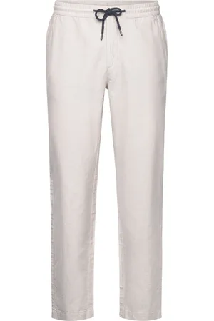 Lindbergh Oxford Drawstring Pants Cream