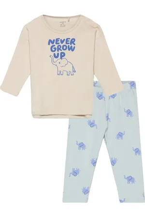 Lindex Set Top Leggings Elephant Patterned