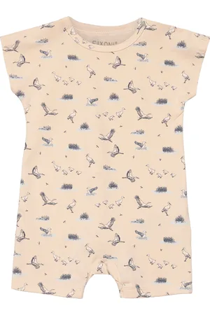 FIXONI Romper Ss Beige