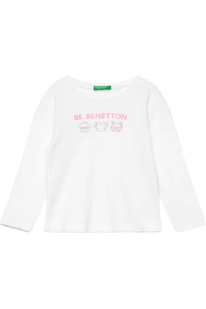 Benetton T-Shirt L/S White