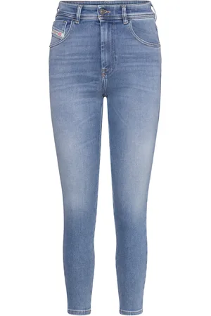 Diesel 1984 Slandy-High L.30 Trousers Blue