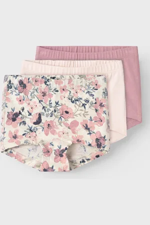 NAME IT Nmftights 3P Nostalgia Flower Noos Pink