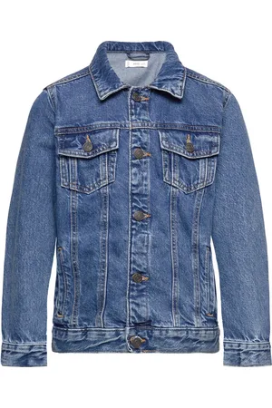 MANGO Pockets Denim Jacket Blue