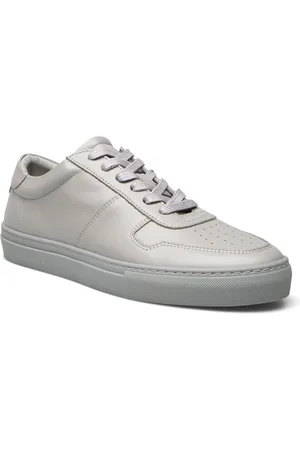 Les Deux Wesley Leather Sneaker Grey