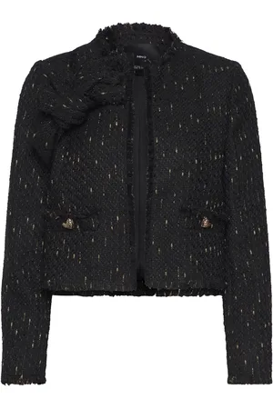 MANGO Tweed Jacket With Lurex Details