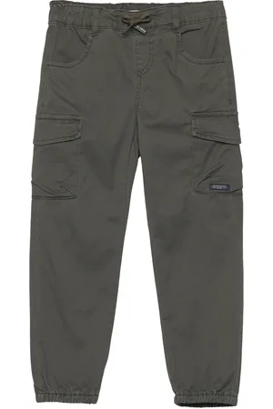 NAME IT Nmmben Cargo R Twi Pant 1771-Hi Noos Green