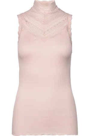 Rosemunde Rwbenita Sl Turtleneck Lace Top Pink