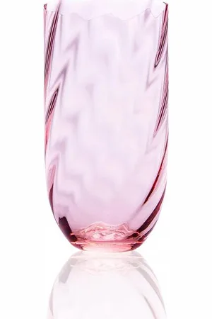Anna Von Lipa Swirl Long Drink Pink