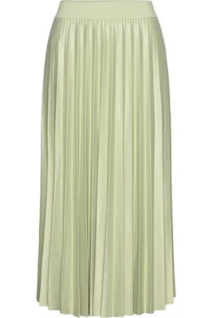 VILA Vinitban Midi Skirt - Noos Green