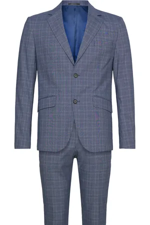 Lindbergh Checked Stretch Suit