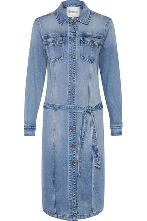 My Essential Wardrobe Dangomw 144 Shirtdress Blue