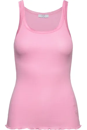 Coster Copenhagen Cc Heart Poppy Silk Camisole Pink