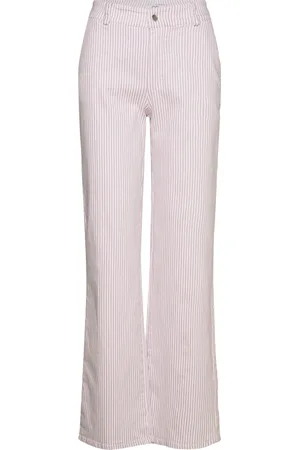 Coster Copenhagen Cc Heart Mathilde Striped Pants Pink
