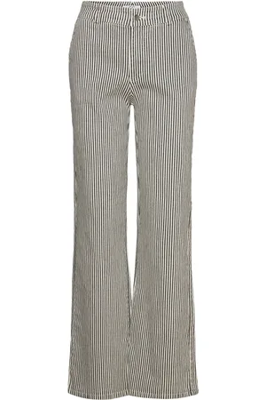 Coster Copenhagen Cc Heart Mathilde Striped Pants Black