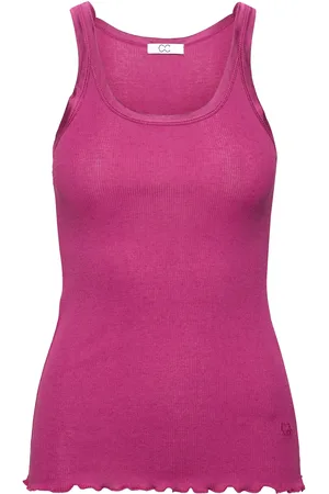 Coster Copenhagen Cc Heart Poppy Silk Camisole Pink