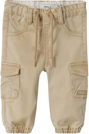 NAME IT Nbmben Cargo R Twi Pant 1771-Hi Noos Beige