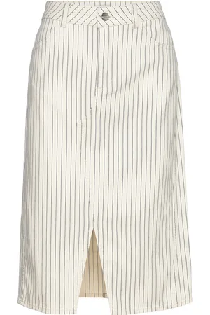 Mads Norgaard Field Pin Kenley Skirt Beige
