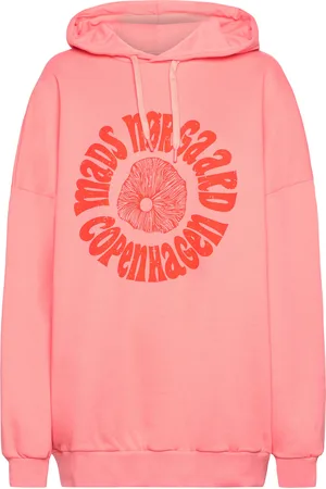 Mads Norgaard Organic Sweat Harvey Hoodie Pink