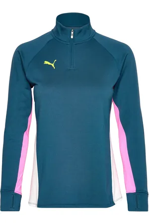 PUMA Individualblaze Training 1/4 Zip Top Blue