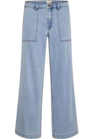 My Essential Wardrobe Laramw 115 Wide Pant Blue
