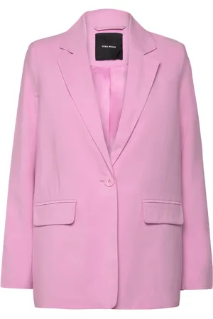 VERO MODA Vmcarmen Ls Loose Blazer Noos Pink