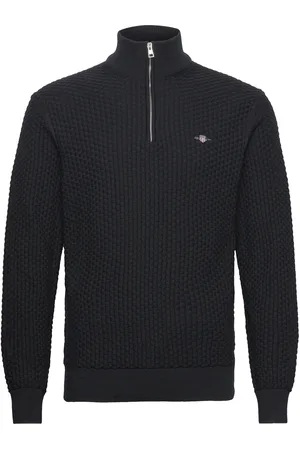 GANT Cotton Texture Halfzip