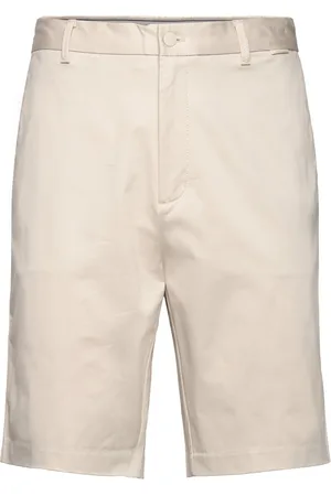 Calvin Klein Sateen Stretch Regular Straight Beige